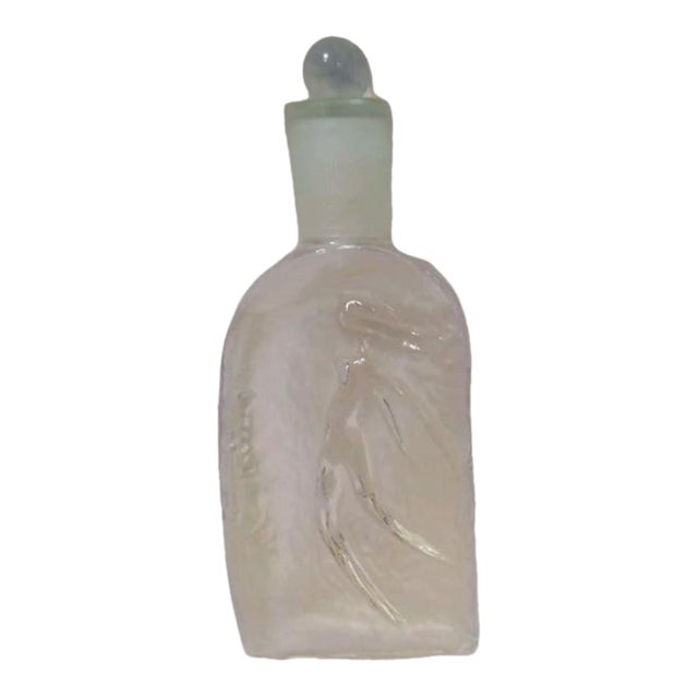1990s Rochas Design House Vintage Crystal Bottle F'leur D' Eau Ice Cube Woman France Large Size 3.4oz For Sale