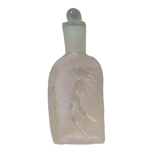1990s Rochas Design House Vintage Crystal Bottle F'leur D' Eau Ice Cube Woman France Large Size 3.4oz