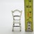Sterling Silver 925 Kitchen Chair Dollhouse Miniature For Sale - Image 11 of 12