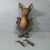 Large Naturalistic Black Forest Carved Deer Head, Ca. 1930s For Sale - Image 6 of 8