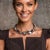 Black Oscar De La Renta Hematite Plated Crystal Pearl Multi-Stone Statement Necklace For Sale - Image 8 of 14