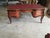 Handcrafted in Italy, this Louis XV writing desk features rosewood veneers, a shaped silhouette, and decorative solid...