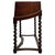 19th Century Victorian English Oak Box on Stand For Sale - Image 9 of 11