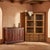 Vintage Mid-Century Style Dupuis Mexico Hand-Crafted Wood Trinchador Hutch Cabinet Command an entire room with this...