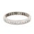 Stones: diamonds, 33 stones single cut round 1.6 mm approximately .50 total carats F-G color, VS2-SI2 clarity Ring Size...