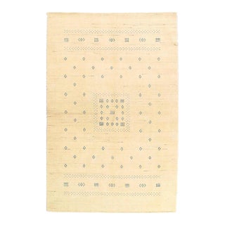 Pasargad DC Fine Hand Knotted Gabbeh Design Rug For Sale