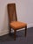 Henredon Henredon Furniture Italian Modern Solid Pecan Cane Back Dining Side Chair 7500-28 For Sale - Image 4 of 12