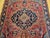 Vintage Persian Sarouk Area Rug, Hand-Knotted Wool, Floral Medallion, 3x5, Red & Turquoise For Sale - Image 12 of 14
