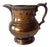 Victorian Era English Copper Luster Pitcher Jug For Sale