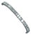 9.27 Carats Emerald Cut Diamond Tennis Bracelet For Sale