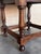Pair of Spanish Walnut Side or Coffee Tables With Leather Top For Sale - Image 9 of 10