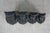 Late 20th Century Vintage Cast Iron Four Black Cats Silhouette Doorstop Paperweight 10" For Sale - Image 5 of 10