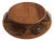 Danish Teak Carousel with Six Glass Bowls by Digsmed, 1960s, St of 7 For Sale