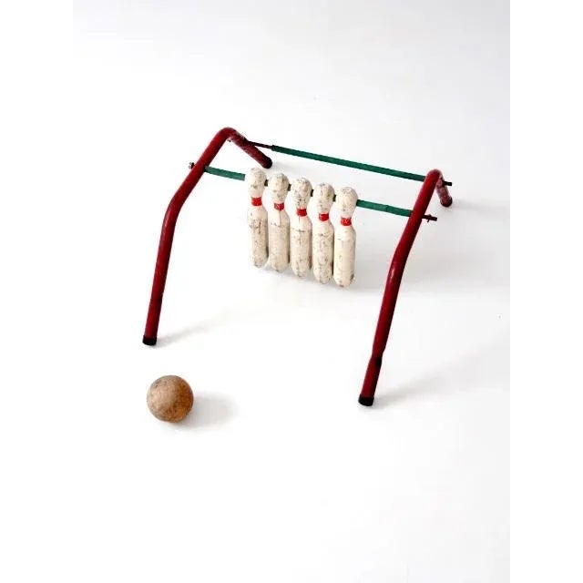 Vintage Five Pins Bowling Game For Sale - Image 9 of 9