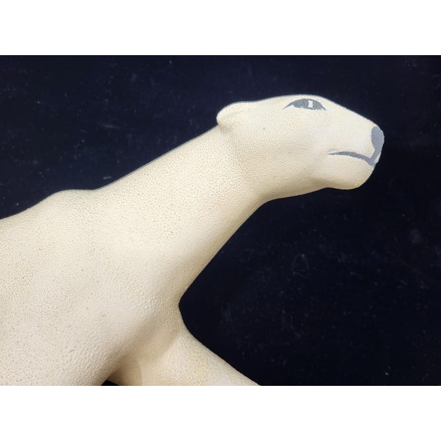 Ceramic Saint Radegund Panther, France, 1935 For Sale - Image 3 of 13