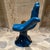 Pedro Friedeberg Hand Chair in Blue Unique Surrealist Latin American Art For Sale - Image 10 of 10