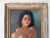 1960’s Vintage Female Nude Portrait Oil Painting on Canvas – Framed For Sale - Image 11 of 12