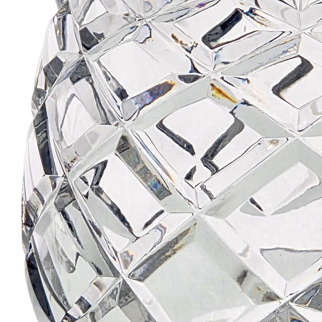 Rogaska Crystal Hamilton Lead Crystal Decanter With Stopper 10.75" For Sale - Image 9 of 11
