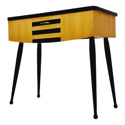 Mid-Century German Side Table, 1950s For Sale