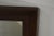 Mid Century Modern Walnut Frame Rectangular Wall Mirror For Sale - Image 9 of 9
