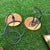 1970s Hand Hammered Gold Tube Hanging Crystal Pendant Lights - a Pair For Sale In Atlanta - Image 6 of 10