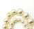 2020s Chanel Gold CC Pearl Short Pearl Necklace For Sale - Image 5 of 5