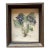 Petite Antique 1930’s Detailed Watercolor of Violets by Elizabeth Lansdell Hammell For Sale