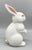 Farmhouse 1975 Fitz & Floyd White Porcelain Rabbit Sculpture – Cottagecore • Whimsical • Figurative • Easter For Sale - Image 3 of 11