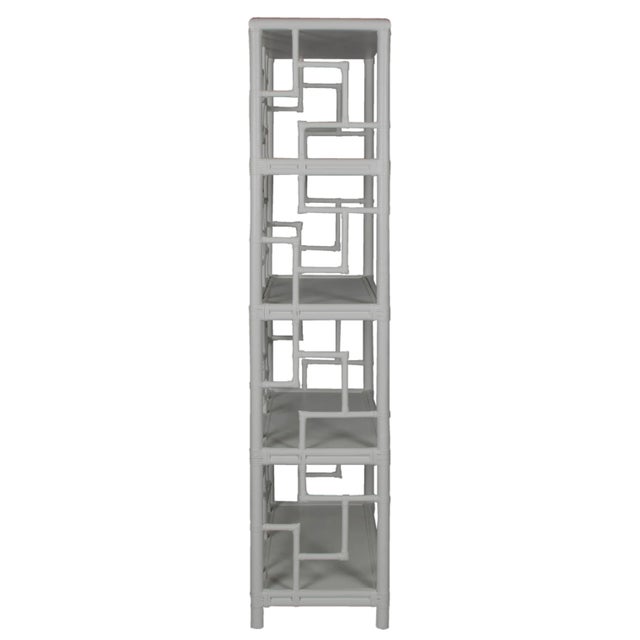 Not Yet Made - Made To Order Tibet Etagere in Light Gray For Sale - Image 5 of 6
