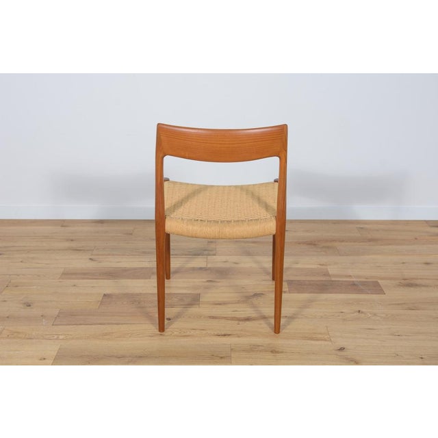Mid-Century Model 77 Dining Chairs by Niels Otto Møller for J.L. Møllers, 1960s, Set of 4 For Sale - Image 14 of 18
