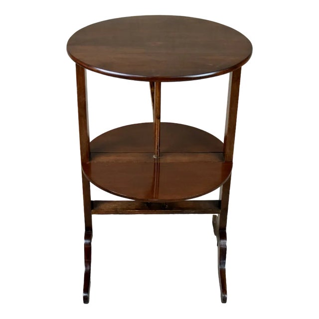 Mahogany Butterfly Side Table, Denmark, 1840s For Sale