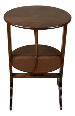 Mahogany Butterfly Side Table, Denmark, 1840s