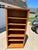 Mid Century Quality Mastercraft Furniture Solid Knotty Pine 6 Shelf Bookshelf With 3 Fixed & 2 Adjustable Shelves, Trim,...
