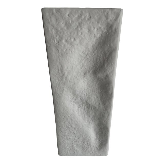 White Vase by Martin Freyer for Rosenthal Studio Linie, 1992 For Sale