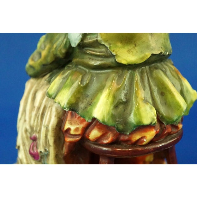 18th Century Porcelain Sculpture of a Beggar by Real Casa Ferdinandea Naples, Ginori Doccia, Italy For Sale - Image 16 of 18