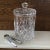 Biscuit Jar With Tongs Bohemia Czech Republic Cut Crystal For Sale - Image 13 of 13