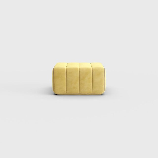 Pouf, stool, ottoman—or simply the building block for what is probably the world’s most versatile sofa system? The Curt...