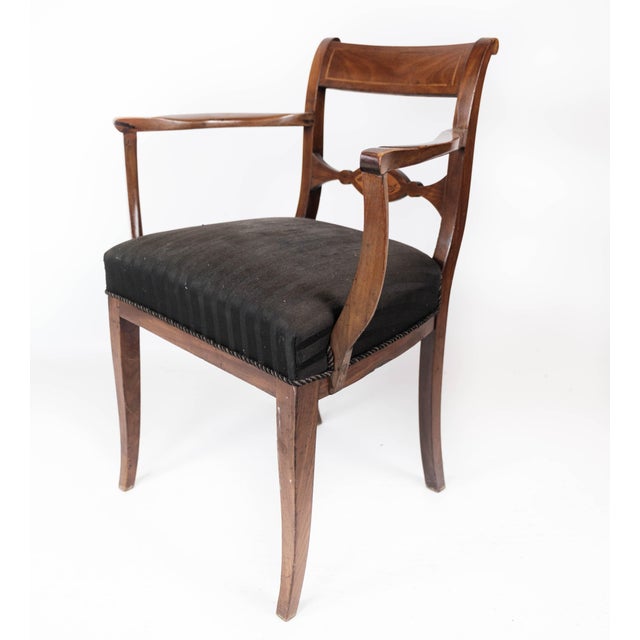 Set of Armchairs of Mahogany, 1860s For Sale - Image 4 of 15
