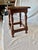 Early 20th Century French Walnut Stool For Sale - Image 4 of 12