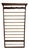 Mid-Century Modern European Wooden Wall Coat Rack with Hat Shelf, 1950s For Sale