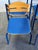 Textile Niels Larsen Stacking Chairs Set of 8 Danish Mid-Century Modern Vintage For Sale - Image 7 of 13