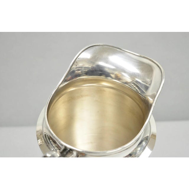 Vintage Oneida Briarcliff Victorian Silver Plated Water Pitcher For Sale - Image 9 of 12