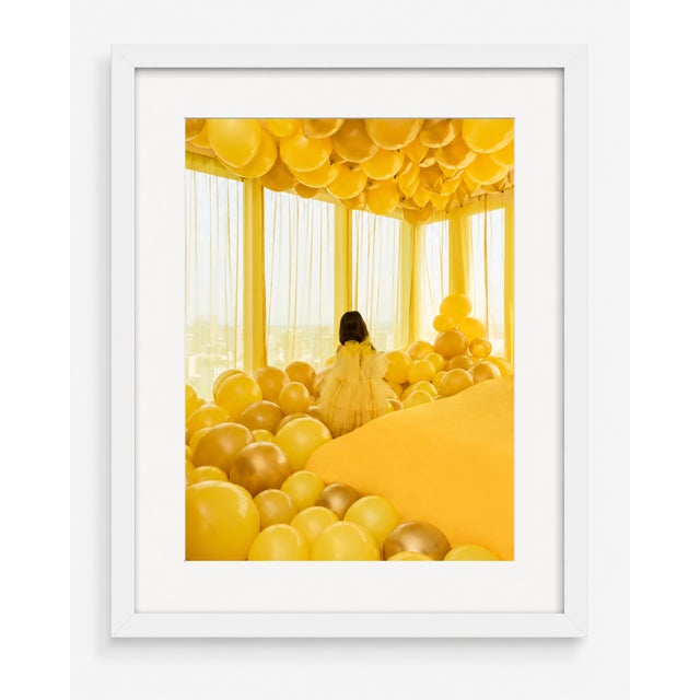 Contemporary Surreal Yellow Interior Photograph, 20x30 Archival Print For Sale - Image 3 of 3
