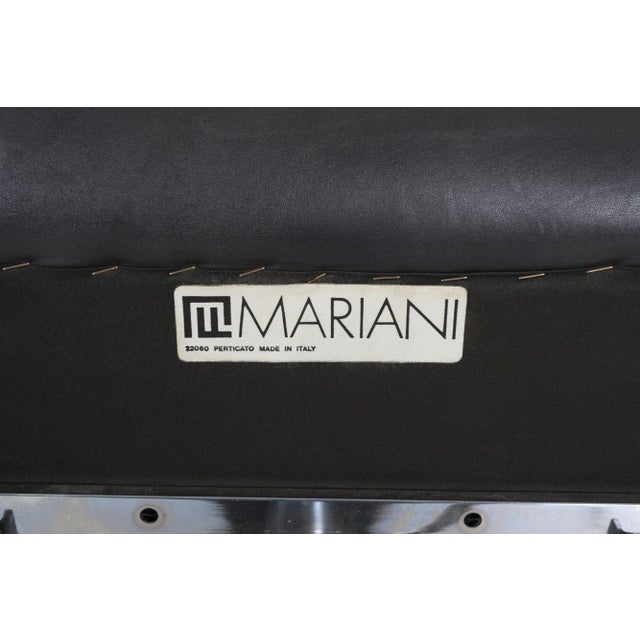 Frank Mariani Leather Desk Chair For Sale - Image 12 of 13