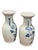 Pair of Late 19th Century Chinese Blue & Celadon Vases With Handles For Sale - Image 4 of 12