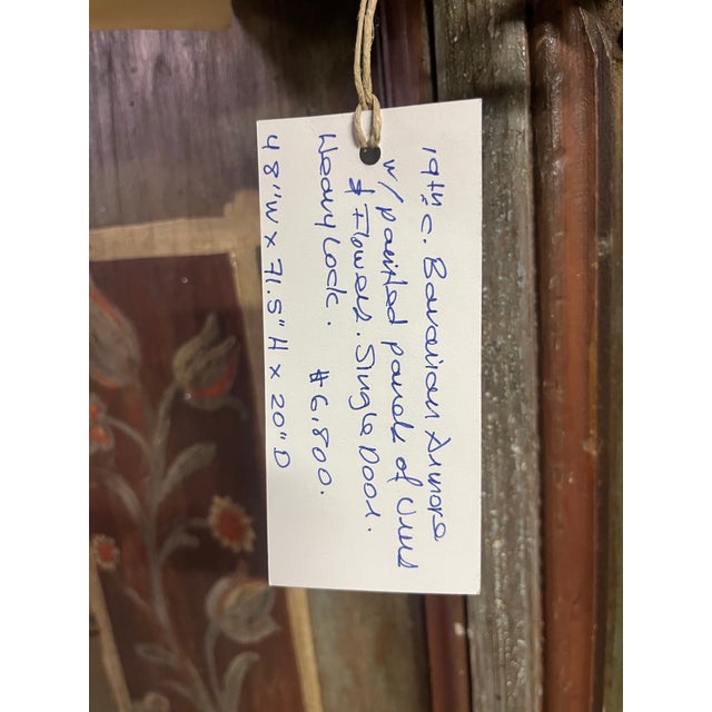 Late 19th Century Late 19th Century Bavarian Pine Armoire For Sale - Image 5 of 7