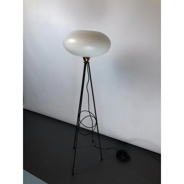 Italian Brass Floor Lamp from Stilnovo, 1950s For Sale - Image 6 of 18