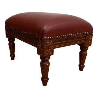 19th Century French Louis XVI Style Footstool For Sale