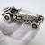 This imposing vintage miniature depicts a 1931 mercedes sskl, handcrafted in arezzo, tuscany, italy, during the...
