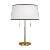 Simply elegant, the Ellison lamp series by kate spade new york is crafted of brass with a slender, streamlined body in a...